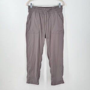 Lululemon Beyond The Studio Crop Pants in Lunar Rock Women’s Size 8